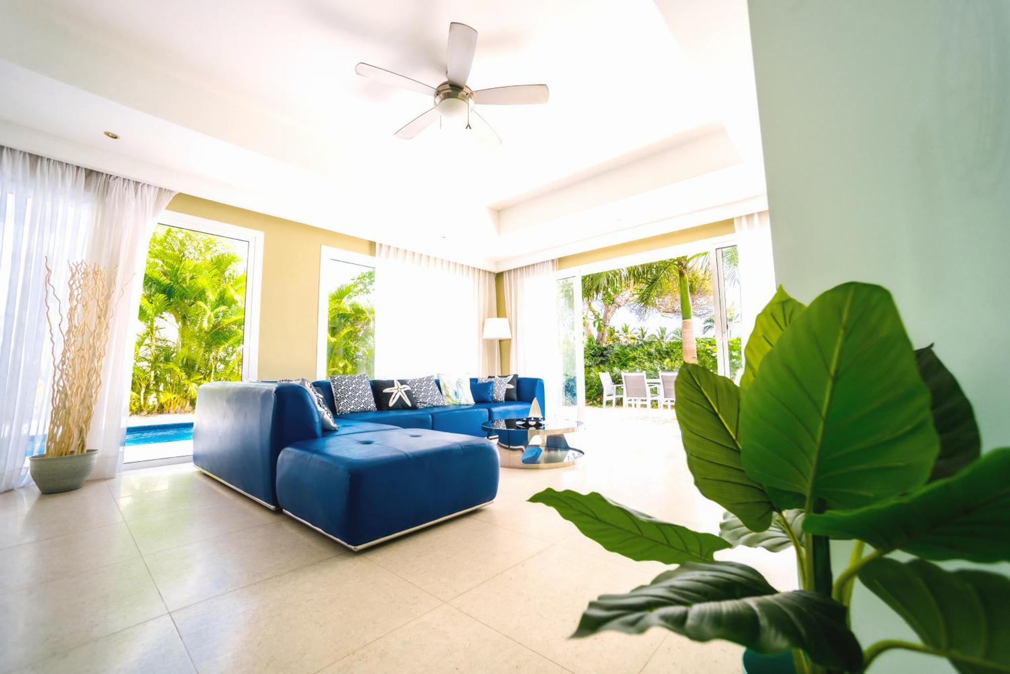 Luxury Private Villas With Pool, Private Beach, Bbq 蓬塔卡纳 外观 照片