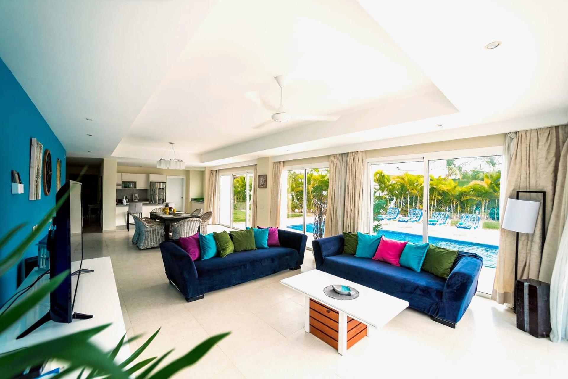 Luxury Private Villas With Pool, Private Beach, Bbq 蓬塔卡纳 外观 照片