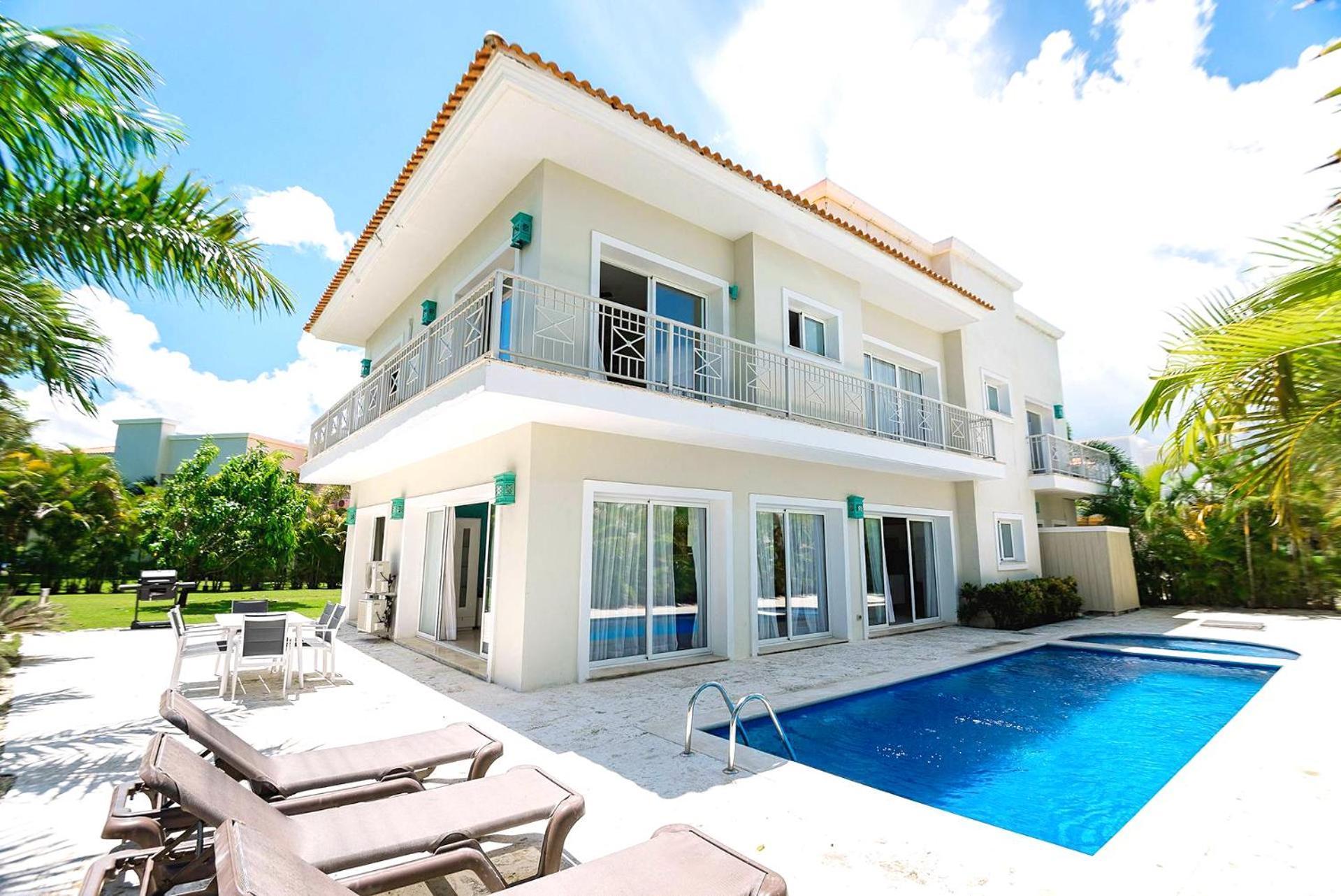 Luxury Private Villas With Pool, Private Beach, Bbq 蓬塔卡纳 外观 照片