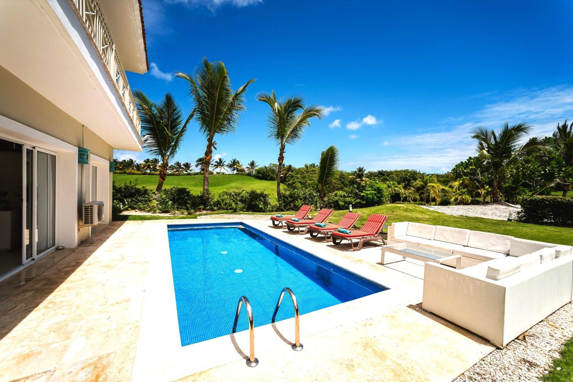 Luxury Private Villas With Pool, Private Beach, Bbq And Golf Club 蓬塔卡纳 外观 照片