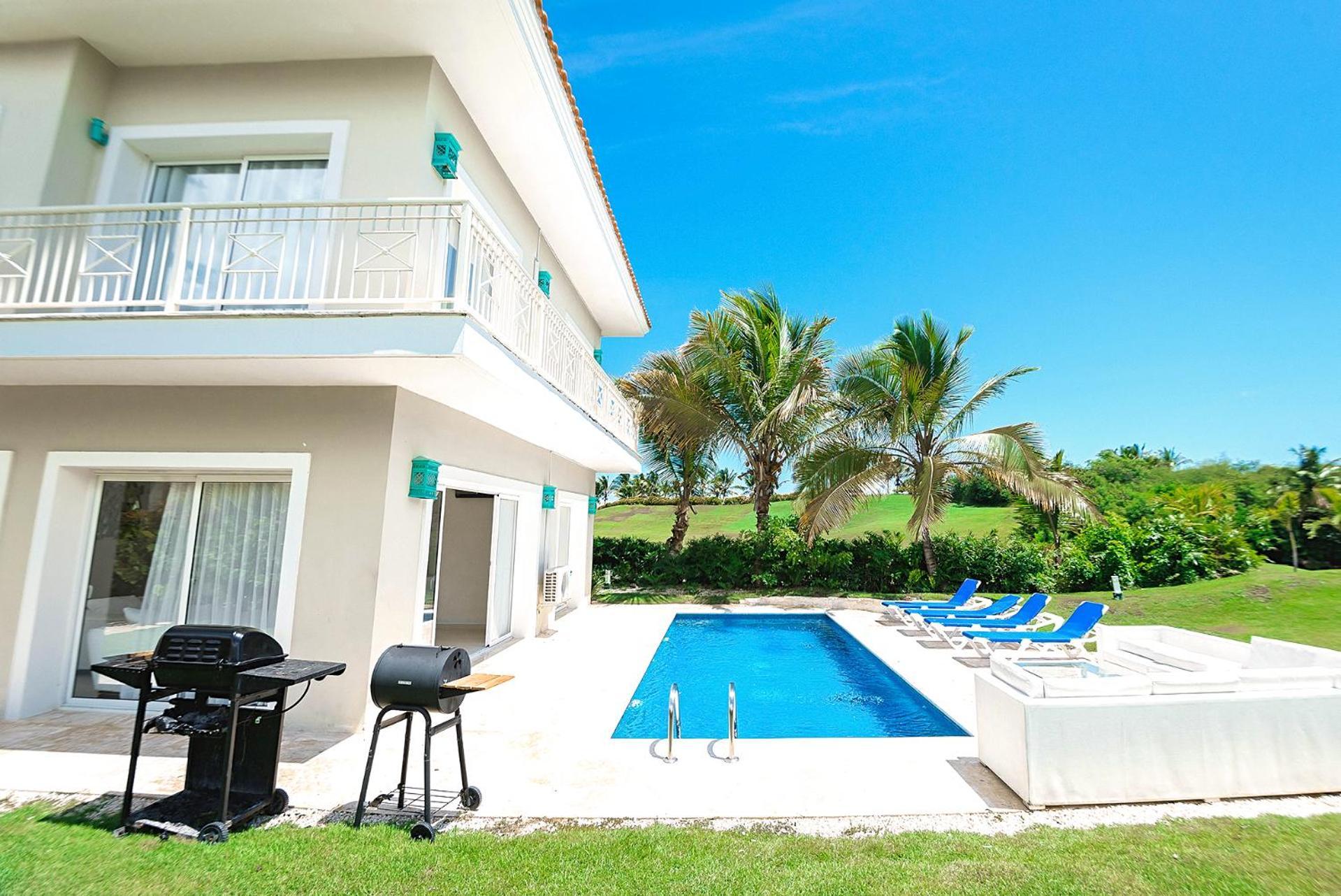 Luxury Private Villas With Pool, Private Beach, Bbq 蓬塔卡纳 外观 照片
