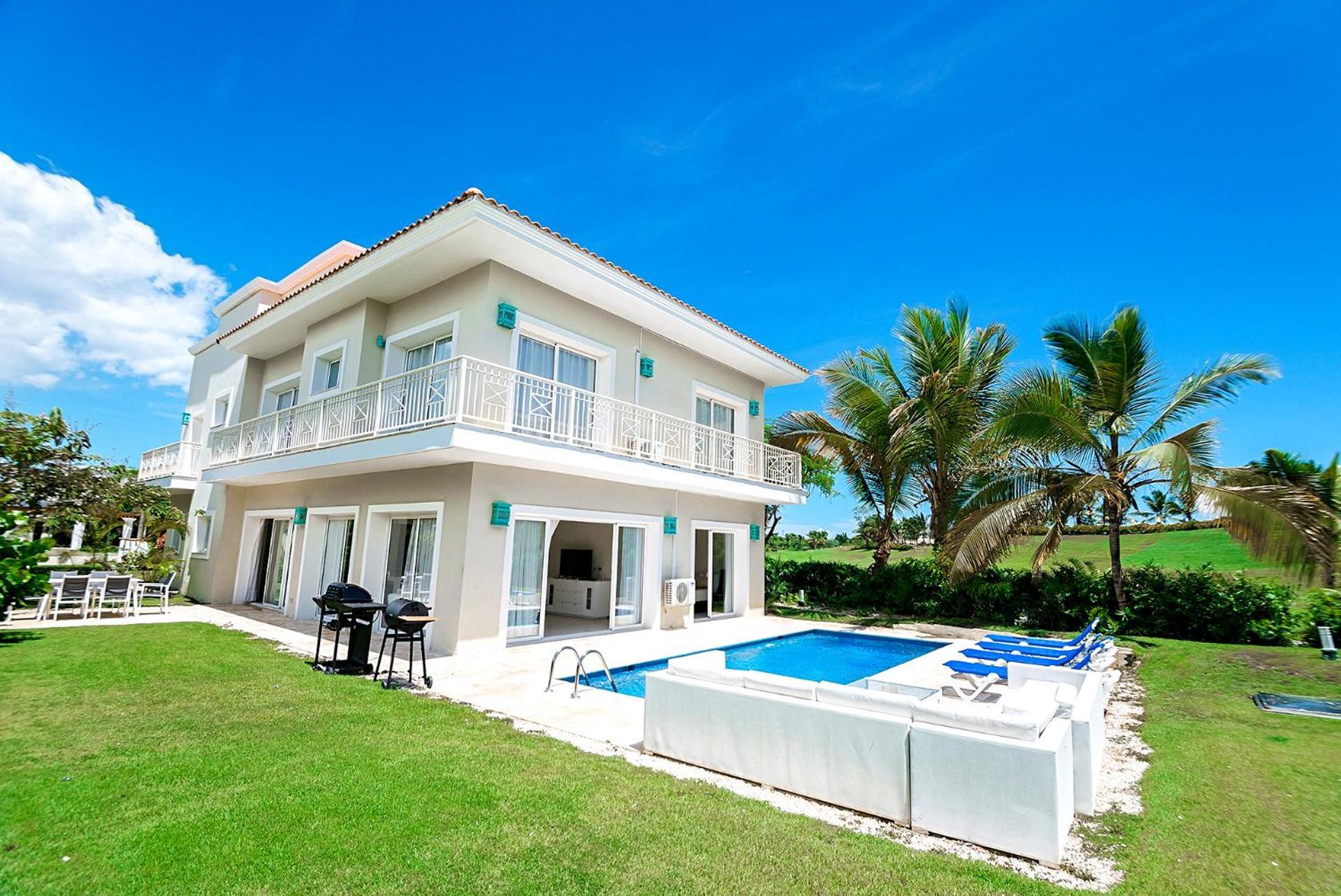 Luxury Private Villas With Pool, Private Beach, Bbq 蓬塔卡纳 外观 照片